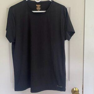 Reebok size large performance black t shirt
